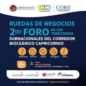 “Una portada hacia el mundo”: Antofagasta se prepara para recibir a los países miembros del corredor bioceánico capricornio